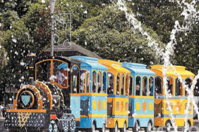 Beston Trackless Train Exported to Chile